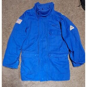 Bulwark FR Protective Apparel Men's Large Lined Flame Resistant Coat Excel FR